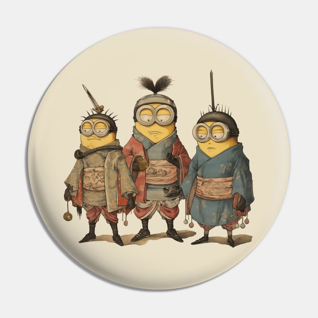 UKIYO-E MINIONS Pin by Drank