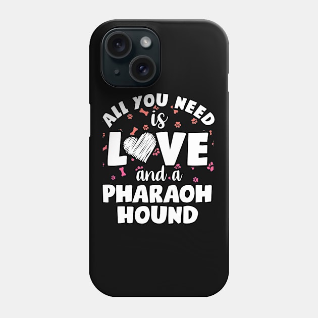 Pharaoh Hound love Phone Case by SerenityByAlex