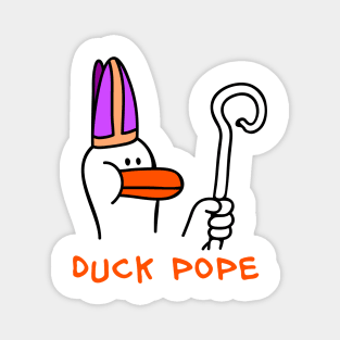 Duck Pope Magnet