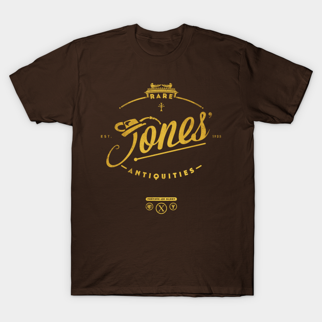 Jones' Rare Antiquities - gold - Indiana Jones - T-Shirt