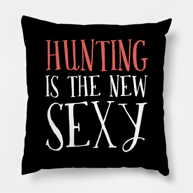Gifts For Hunting Lovers Pillow by divawaddle