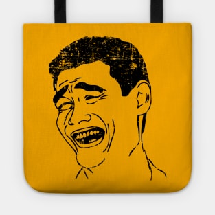 Me la suda - yao ming meme face - grunge design Tote