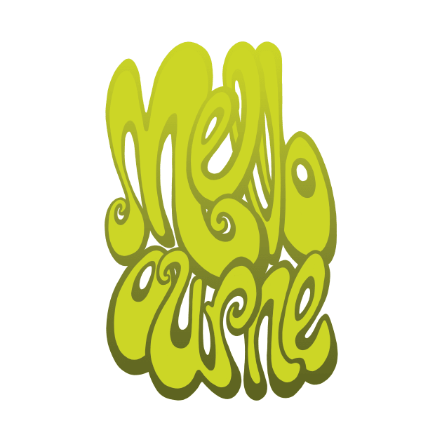 Melbourne text - Lime Punch by BigNoseArt