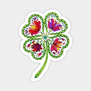 Four-leaf clover Magnet