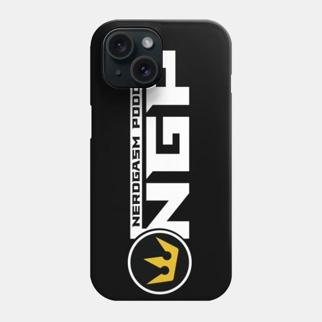 Nerdgasm Crown Phone Case by nerdgasmpodcast