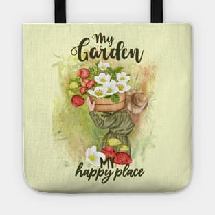 Garden happy place Tote