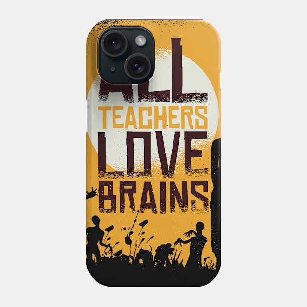 Zombie Teacher Phone Case by Urban_Vintage