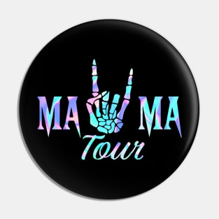 Motherhood, Some Days I Rock It, Mama Lighting Bold, Mama Tour, Mother's Day, Mama Skeleton (2 Sided) Pin