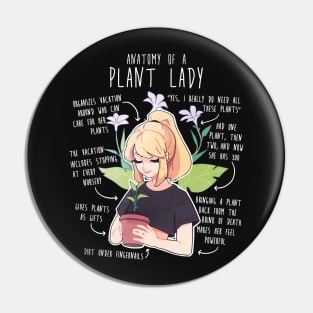 Plant Lady Anatomy Pin