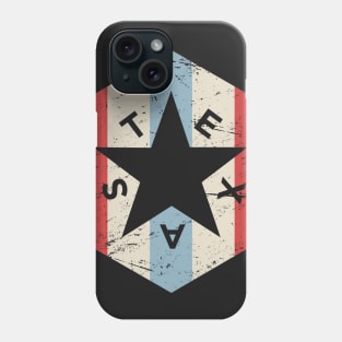 Retro 70s TEXAS Star Icon Phone Case