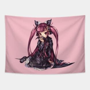 Cute girl japanese anime Tapestry