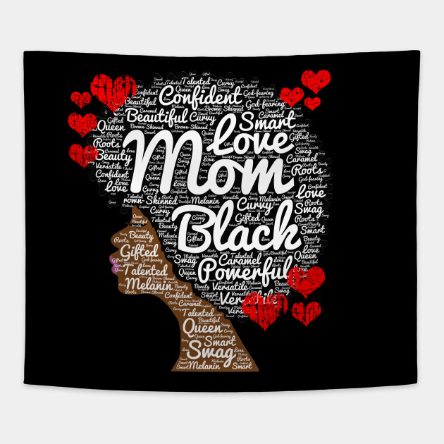Mother S Day African American Mom Word Art