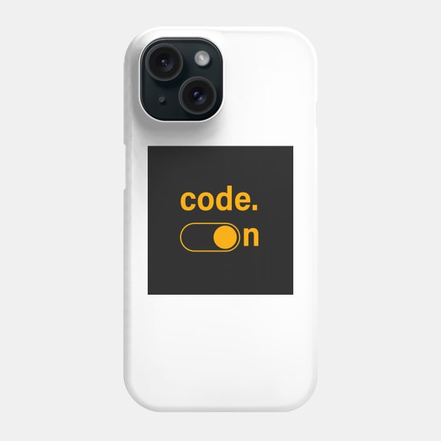 Code On Phone Case by ScienceCorner