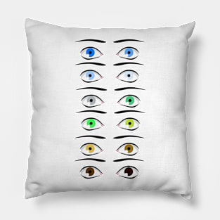 Colors of the Eyes Pillow