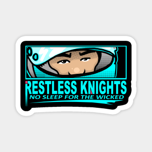 Restless Knights Track Day Magnet