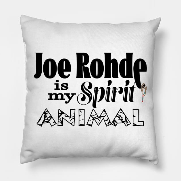 Joe Rohde Pillow by WearInTheWorld