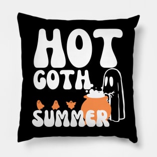 Hot Goth Summer Pillow