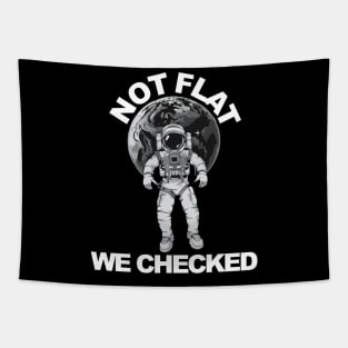 Not Flat We Checked Tapestry