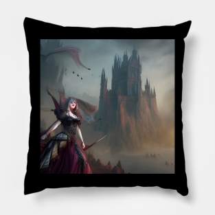 Evil queen Pillow