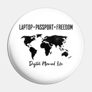 Digital Nomad Pin