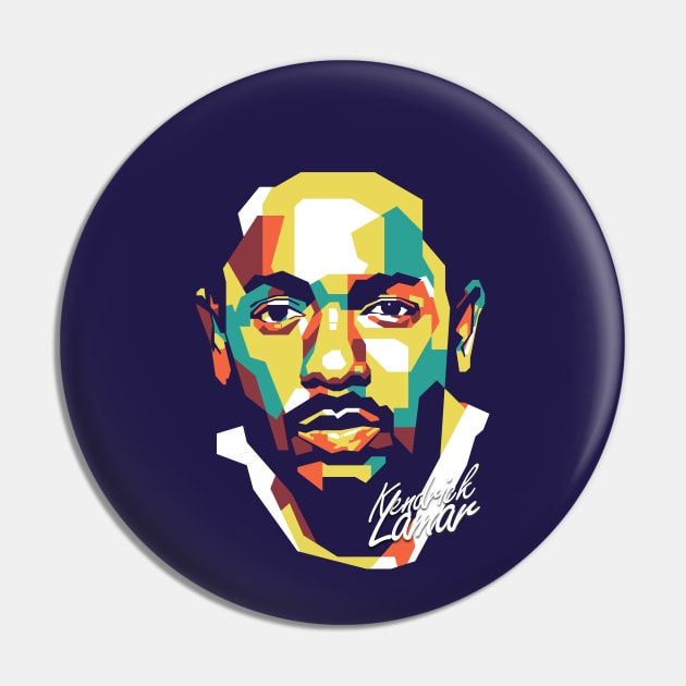Kendrick Lamar on WPAP #2 Pin by pentaShop