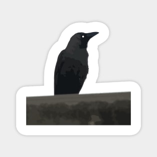 Lonely Crow Magnet