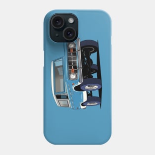 Ford Bronco in blue Phone Case