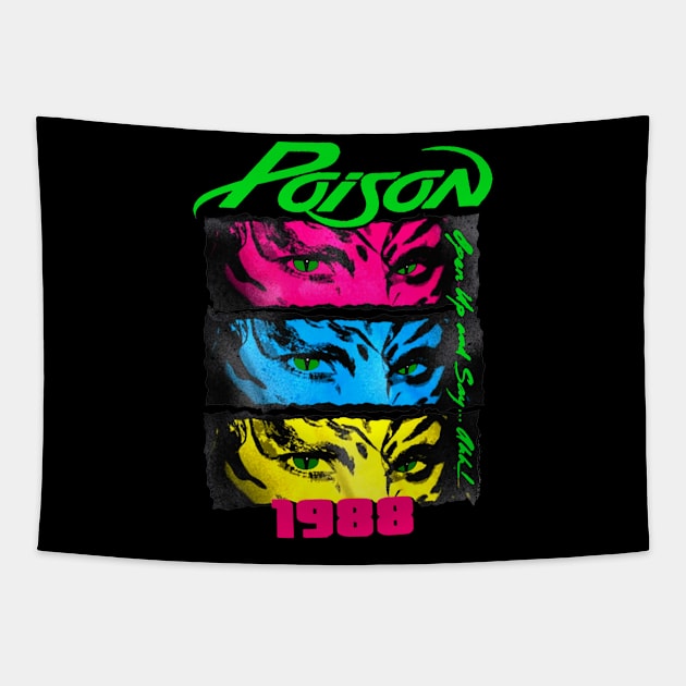 poison 88 Tapestry by potato cast