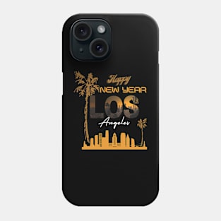 Los Angeles Happy New year T-shirt Phone Case