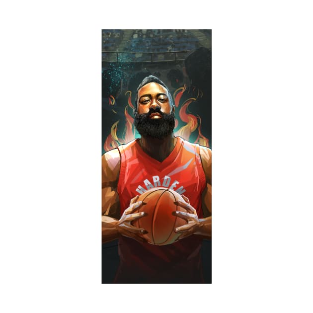 NBA James Harden by mangbo