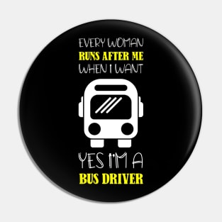 Bus bus driver school bus autobus Pin