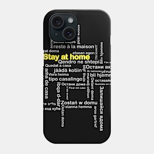 Stay At home coronavirus Phone Case