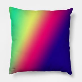 red blue green abstract texture pattern Pillow