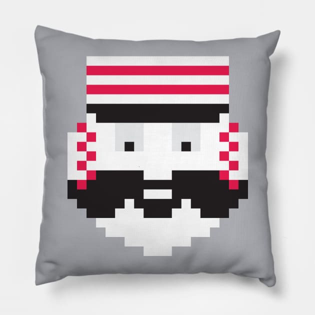 (CIN) Baseball Mascot Pillow by Pixburgh