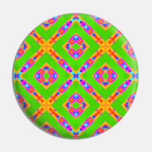 Spring Color Diamond Explosion Pin