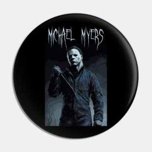 Michael Myers Halloween Horror Pin