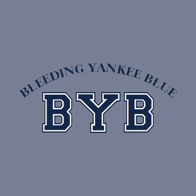 Bleeding Yankee Blue College Design by Bleeding Yankee Blue