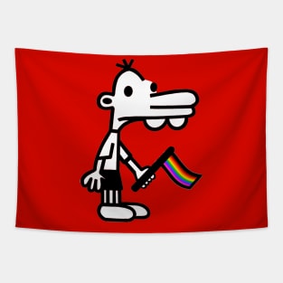 Manny Heffley Pride Flag Tapestry