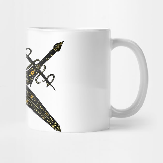 crossed swords' Mug