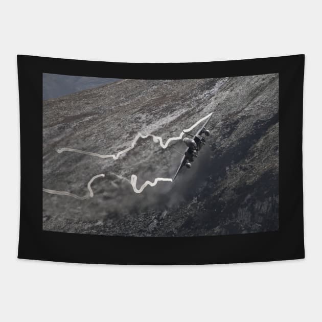 F15 Mach Loop Tapestry by aviationart