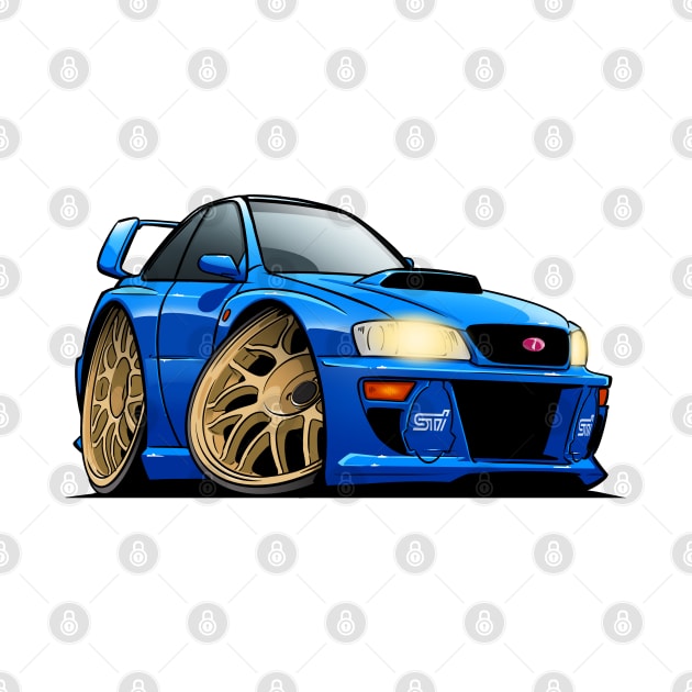 Subaru Impreza WRX STI 22B by killustrator