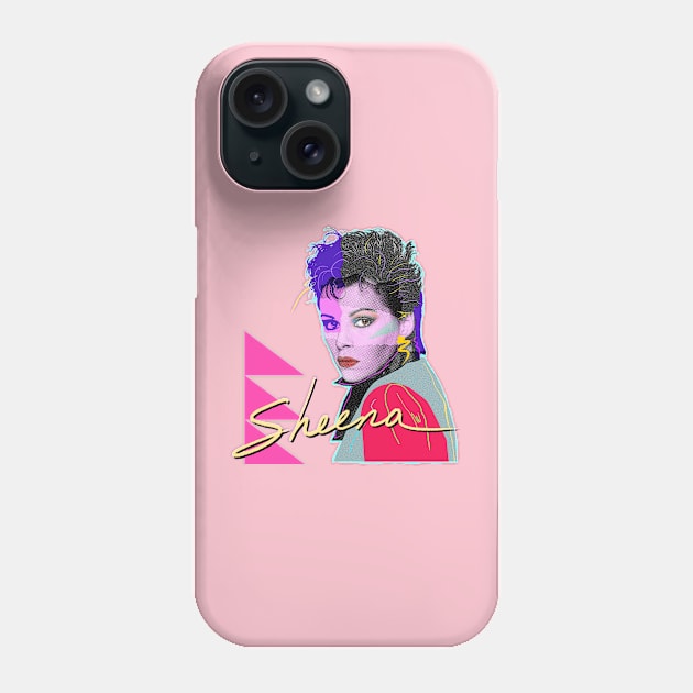 SHEENA EASTON 80S RETRO STYLE Phone Case by DISCO DISCO MX