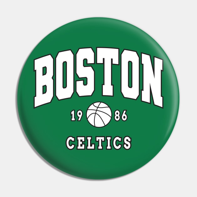 Boston Celtics Pin by Legendary