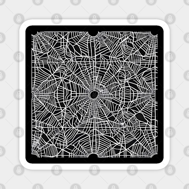 Spider Web Design Magnet by CAutumnTrapp