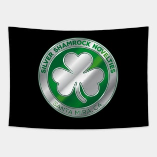 Silver Shamrock logo Tapestry