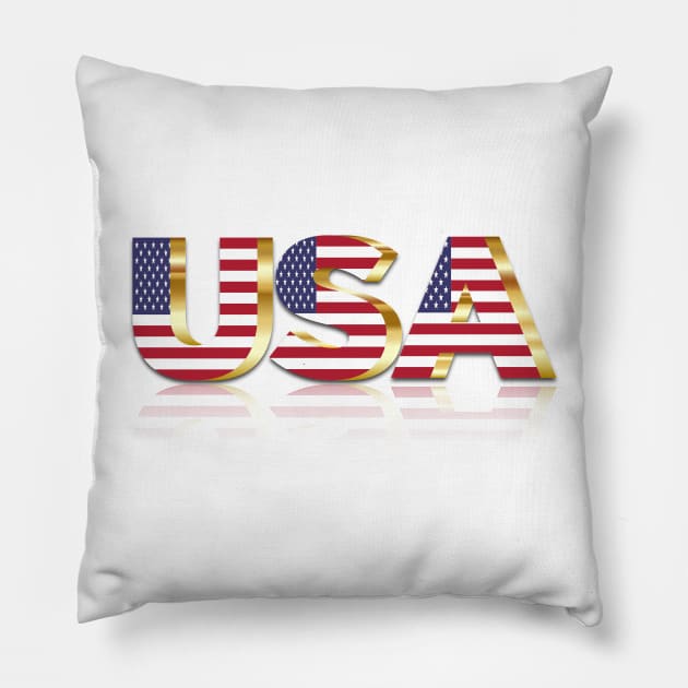 USA Pillow by skycloudpics