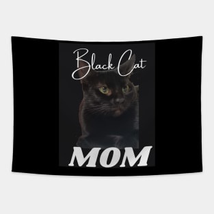 Black Cat Mom Tapestry