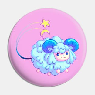 Cloud Sheep Pin