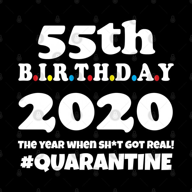 55th Birthday 2020 Quarantine by WorkMemes