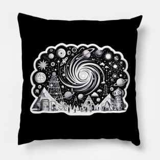 The Illuminated Stars Above Us Pillow